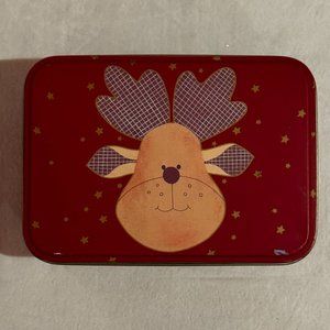 Rudolph the Red Nose Reindeer Vintage Rectangular Tin - EUC